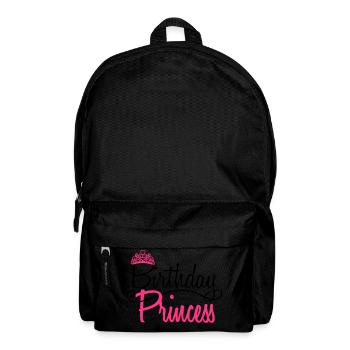 princess prinzessin krone koenigin girl maedchen p - Rucksack - Schwarz - Vorne