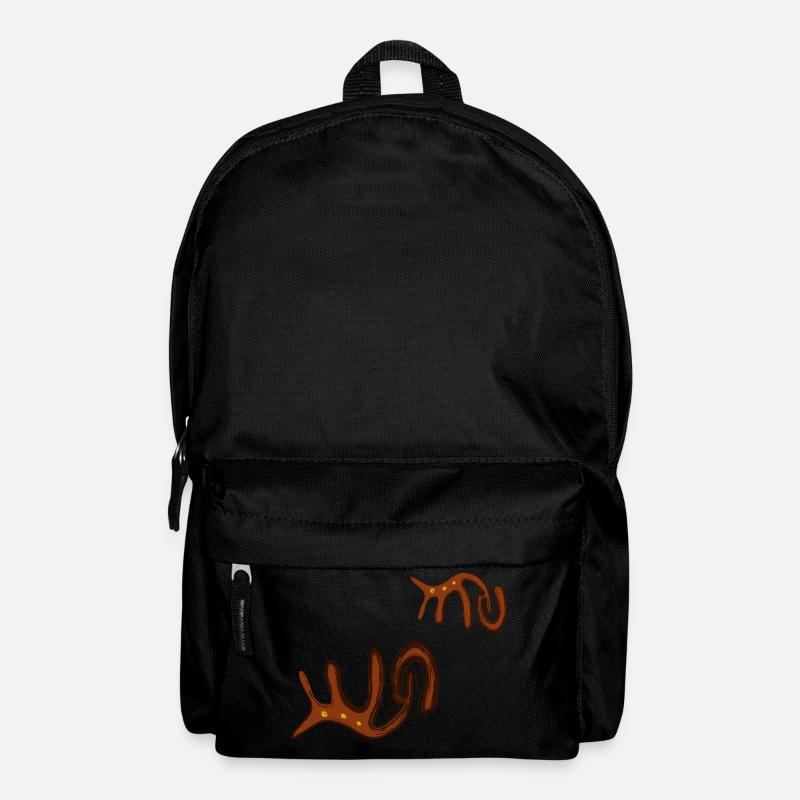 Höhlenmalerei - Rucksack - Schwarz