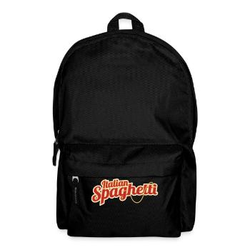 Italian Spaghetti - Backpack - black - Front