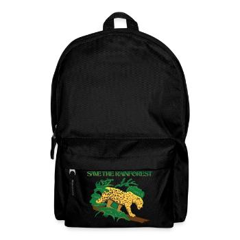 Protect the rainforest - Backpack - black - Front