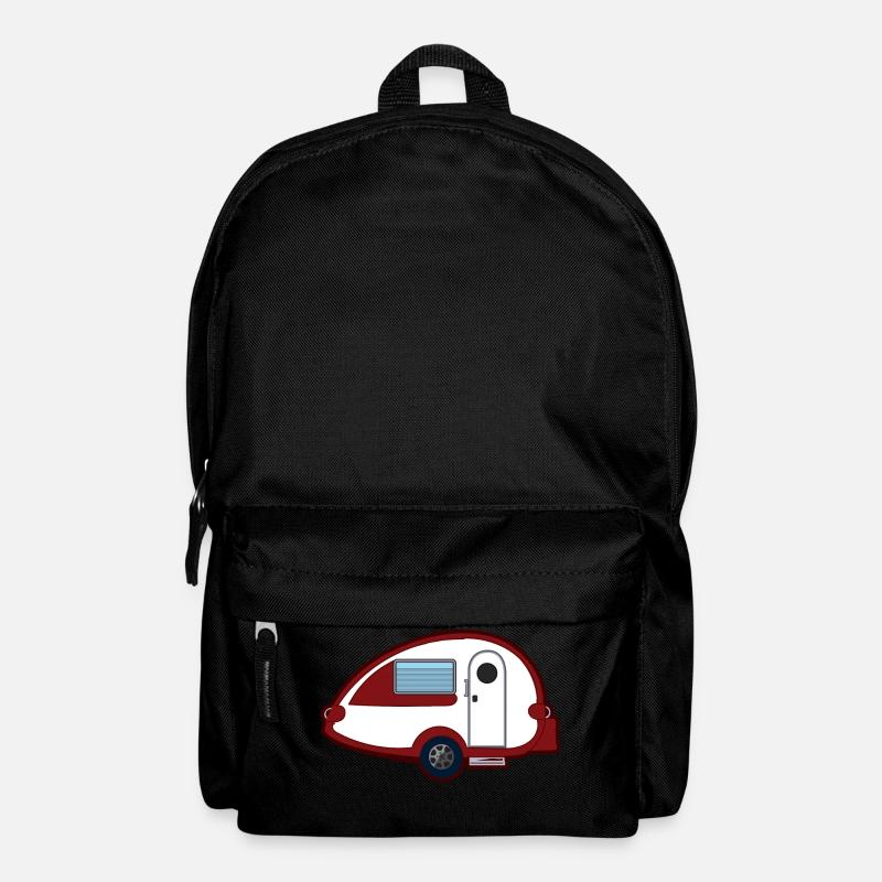 Avec la caravane les vacances de rêve - Sac à dos - noir