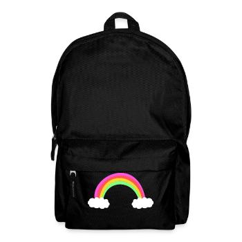 arc en ciel - Sac à dos - noir - Devant