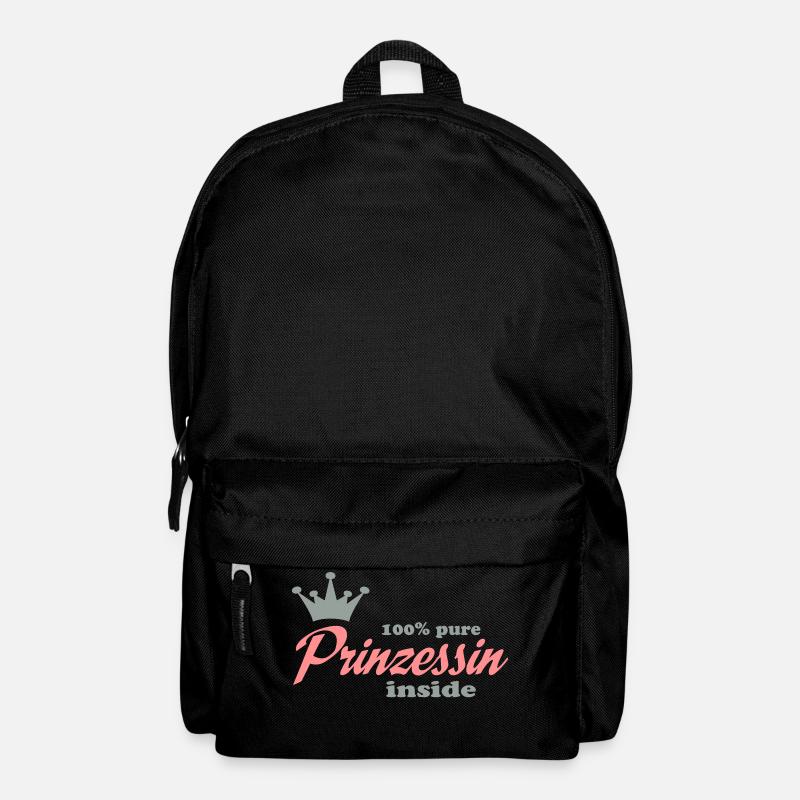 prinzessin - Rucksack - Schwarz