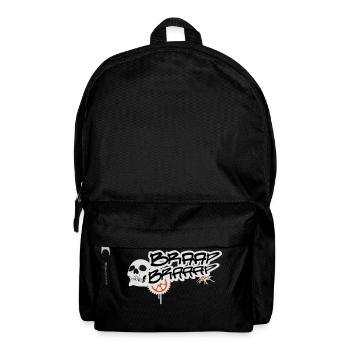BRAAP BRAAAP MACHINE SKULL - Rucksack - Schwarz - Vorne