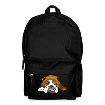 bouledogue - Sac à dos - noir - Devant