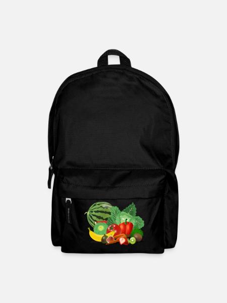 fruits 155616 1280 - Backpack - black