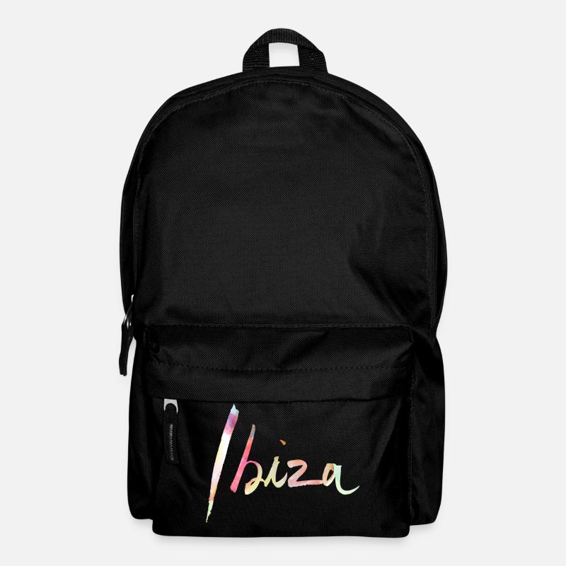ibiza | Urlaub - Rucksack - Schwarz