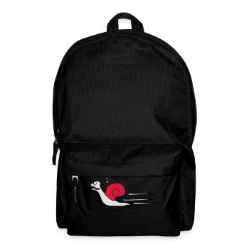 Fast Snail - Backpack - black - Front