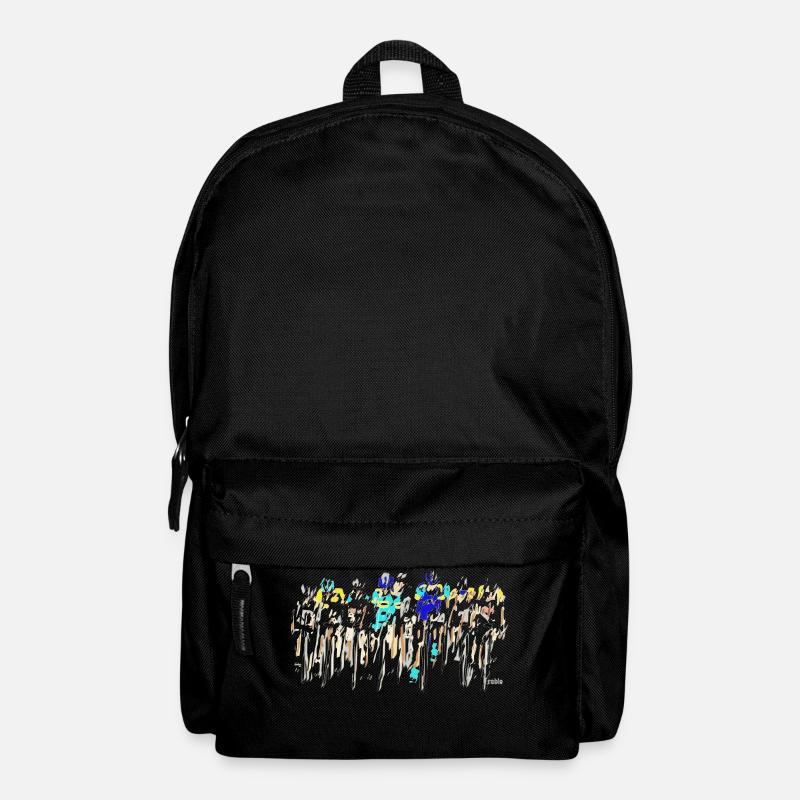cyclists in the Tour - Backpack - black