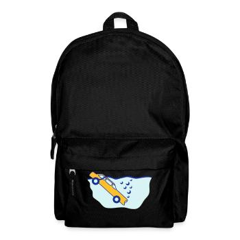 Diving Car - Rucksack - Schwarz - Vorne