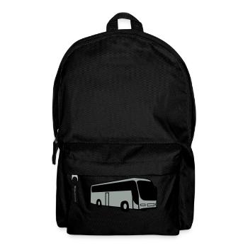 bus autobus bus driver - Backpack - black - Front