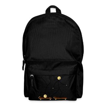 Skateboard Fun - Backpack - black - Front