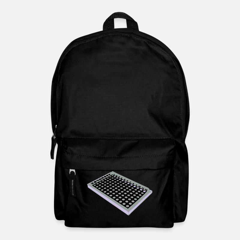 96 Well Plate / 96 perforated plate - Backpack - black