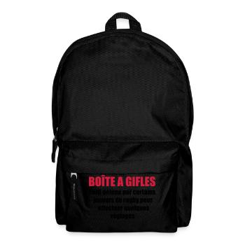 rugby club - Backpack - black - Front