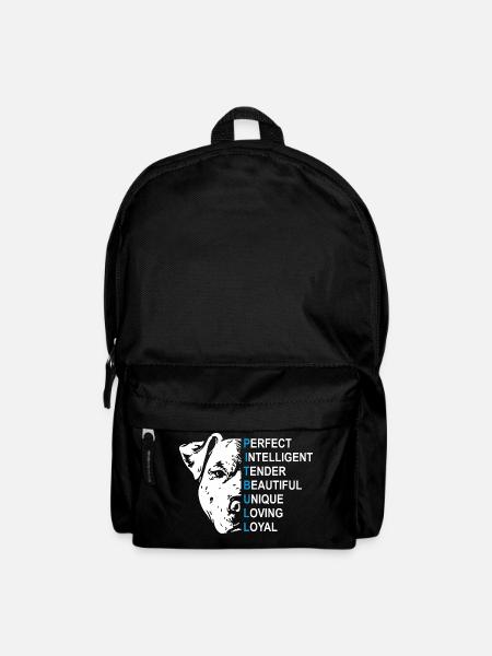 Pitbull - Rucksack - Schwarz