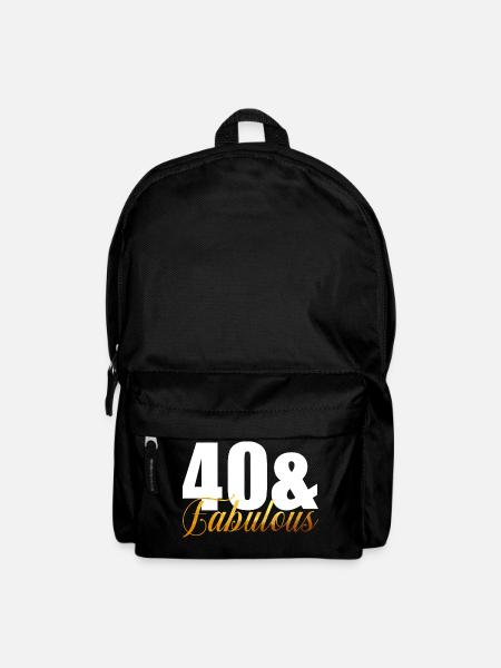 40 & Fabulous - Backpack - black