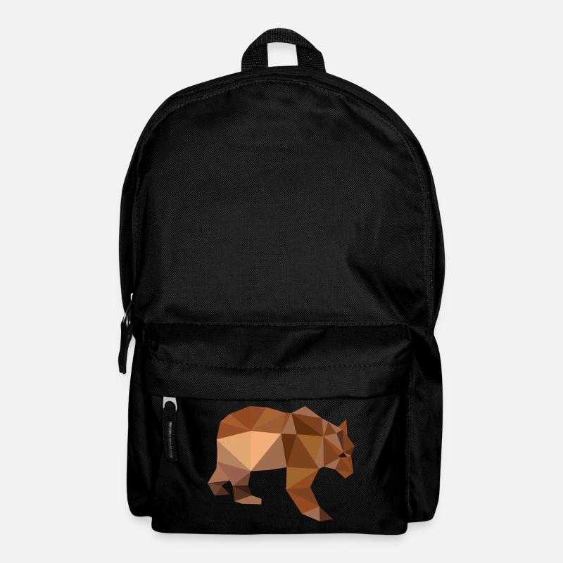 Bär - Rucksack - Schwarz
