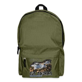 Los Angeles - Rucksack - Olivgrün - Vorne