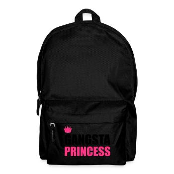 Gangsta Princess - Rucksack - Schwarz - Vorne
