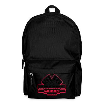 racing_team_ro2 - Rucksack - Schwarz - Vorne