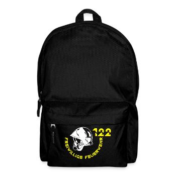 Freiwillige Feuerwehr 122 – SIX 2 weiß/gelb - Rucksack - Schwarz - Vorne