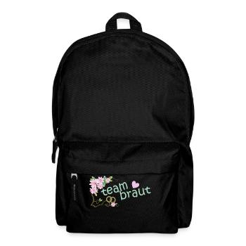 mariée d'équipe - Sac à dos - noir - Devant