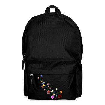fleurs d'été - Sac à dos - noir - Devant