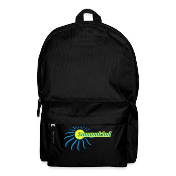 sonnenkind2ca_mit_kontur - Rucksack - Schwarz - Vorne