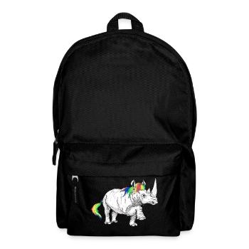 Rhino licorne - Sac à dos - noir - Devant