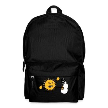 sun kicks snowman - Backpack - black - Front