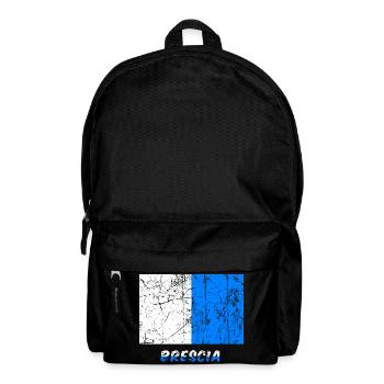 Brescia flag Flagge Fahne Flagge Bandera Drapeau - Rucksack - Schwarz - Vorne