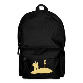 Wandern, Wanderer duo - Rucksack - Schwarz - Vorne