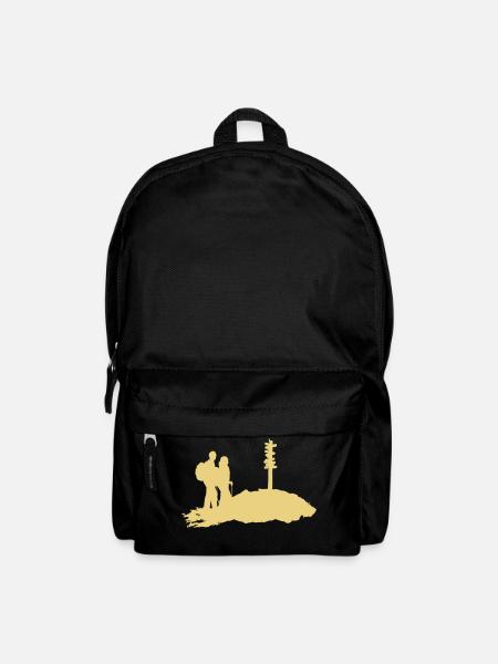 Wandern, Wanderer duo - Rucksack - Schwarz