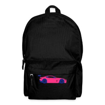 Voiture de sport - Sac à dos - noir - Devant