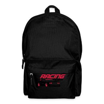 Voiture de l'équipe de course - Sac à dos - noir - Devant