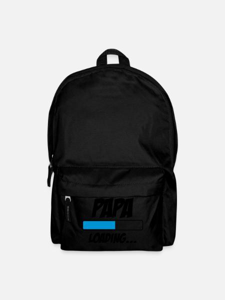 Papa Loading... | Bébé | Naissance | Grossesse - Sac à dos - noir