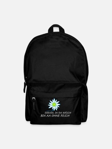 Dirndl mit Edelweiss - Rucksack - Schwarz