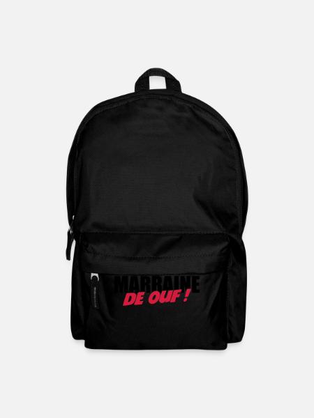 Marraine de ouf ! - Sac à dos - noir