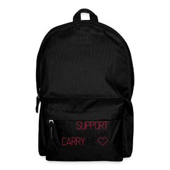 Support & Carry (League of Legends) - Sac à dos - noir - Devant