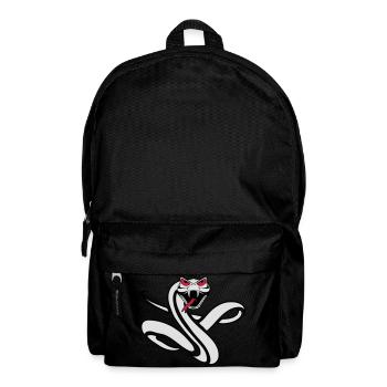 Snake cool dangerous evil - Backpack - black - Front