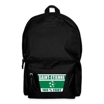 Saint-Étienne football - Sac à dos - noir - Devant