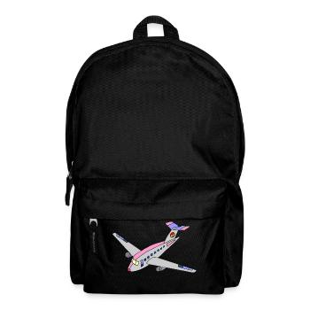 plane - Backpack - black - Front