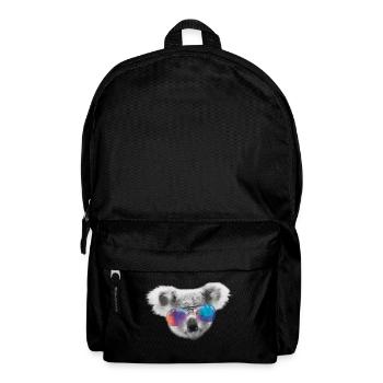 koala schwaz white head - Backpack - black - Front