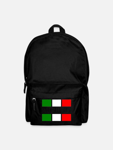 Made in Italy Logo - Rucksack - Schwarz