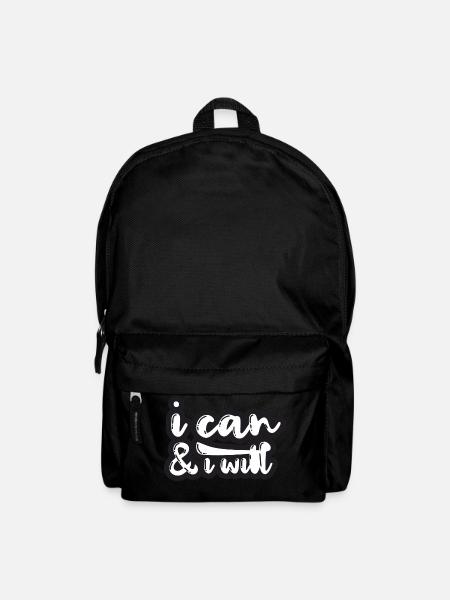 I can & I want - Backpack - black