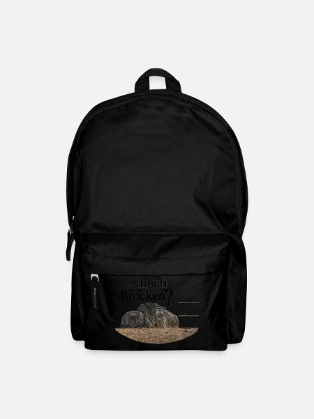 wie hoch ist der brocken 1 - Rucksack - Schwarz