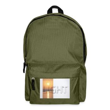 Light - Backpack - olive green - Front