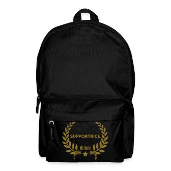 Supporter / Supportrice / Sport / Supporteur - Sac à dos - noir - Devant