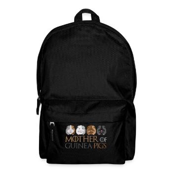 Mutter von Meerschweinchen - Rucksack - Schwarz - Vorne