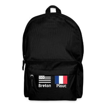 Breton plouc 22 - Sac à dos - noir - Devant